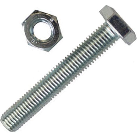 Unifix Grade 8.8 Hex Set DIN933, M6 x 40 - Box of 50