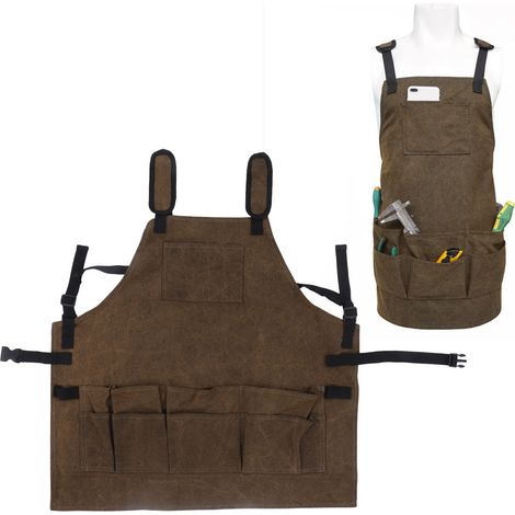 Quincaillerie, outils, tablier, pochette multifonction pour jardin, tablier de réparation d'électricien (1/5)