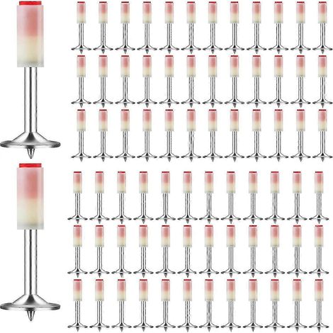 Clous pour charpente, 400 pièces, clous en acier de 7,3 mm pour pistolet pneumatique (1/4)