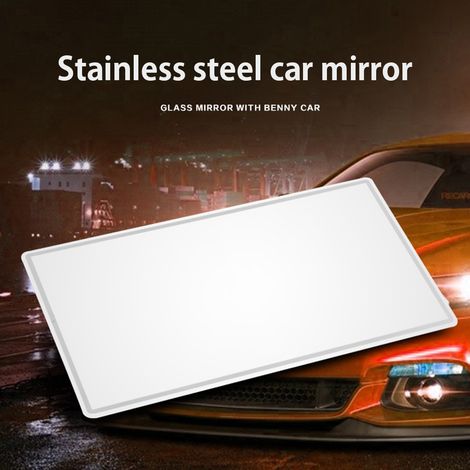 Miroir de courtoisie pour voiture, rétroviseur cosmétique pare-soleil, accessoire auto universel, 1 pièce, style véhicule. (1/5)