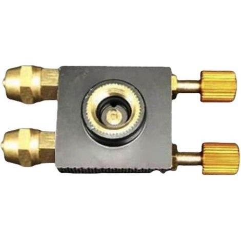 Adaptateur pour cuisinière à gaz, adaptateur de remplissage de gaz, tube convertisseur de remplissage de gaz, réservoirs de propane, vannes de raccordement, réservoirs plats, vannes de remplissage tuy (1/5)