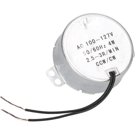 Moteur synchrone TYC 2.5‑3 tours/min 50/60Hz 4W 110‑127V pour applications de précision (1/5)