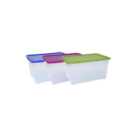 CONTENITORE SPACE BOX C/COPERCHIO 56X39,5XH29CM- 6,0 pz