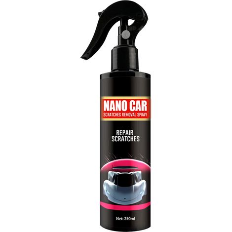 Spray réparation rayures voiture 250ml nano anti-rayure polish micro-rayures céramique protection carrosserie brillance restauration rapide (1/5)