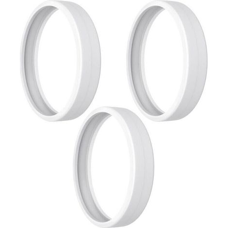 Neumáticos de repuesto para piscinas Polaris 280, juego de 3, material de goma blanda, aptos para limpiafondos robóticos Polaris 180, 280, 360, 380, C10 y C-10. - Crezuo