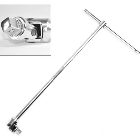 CHIAVE A T SNODATA LUNGA BUSSOLE ATTACCO QUADRO 1/2"