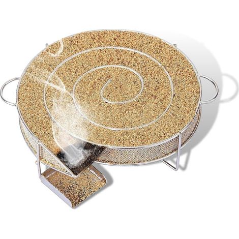 GrillX Cold Smoke Generator - Boîte à fumer - Boîte à fumer en acier inoxydable - Générateur de fumée - Moteur à fumée - Fumage à froid - Accessoires pour barbecue Kamado (1/4)