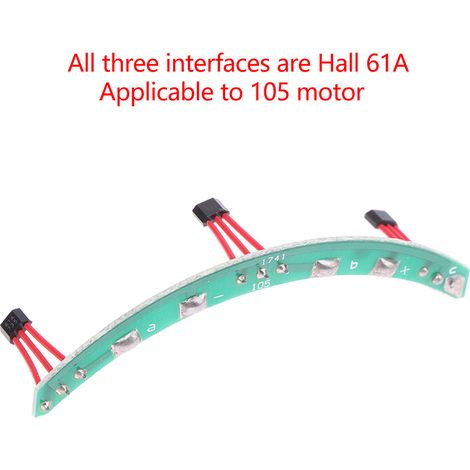 Der Hall-Sensor für Elektrofahrzeuge, Roller und elektrische Skateboards ist für 61 A ausgelegt und für 105-V-Motoren geeignet. (1/5)