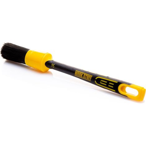 Spazzola per la pulizia dell'auto in gomma nera da 30 mm WORK STUFF (1/2)