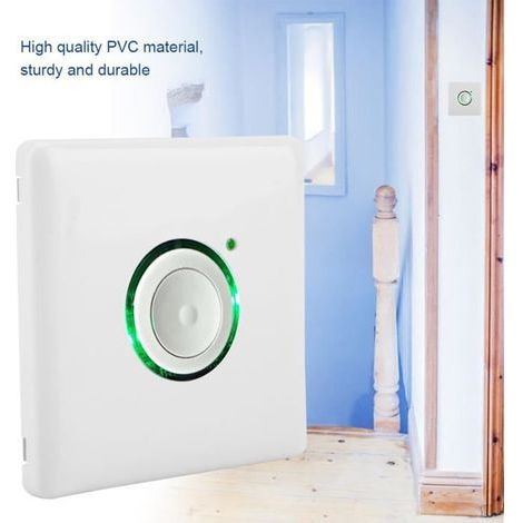 Interruttore temporizzato touch con LED, alimentazione AC 110-250V, per uso esterno, con 16 impostazioni di temporizzazione, modello AB5793. (1/4)