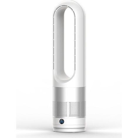 Ventilateur colonne sans pales 8 vitesses – Oscillation 80° – Télécommande – Minuterie 1-8h – Silencieux 35dB – Pour espaces confinés (1/5)