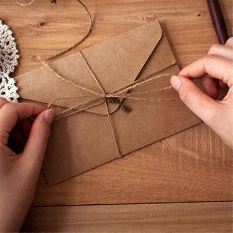 12 Stück Vintage-Kraftpapier, Schreibpapier im europäischen Stil, 13--
