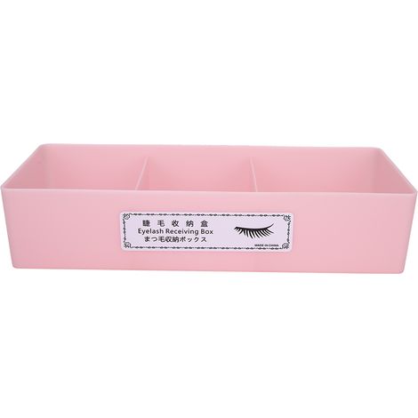 Aufbewahrungsbox für Wimpern und Make-up, Kosmetik-Organizer-Etui mit Pinzette (1/5)