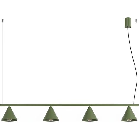 Sollux NOX Suspension Nox Bar Vert Olive 4x E14 (1/5)