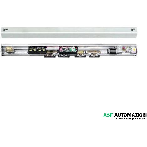 Automazione  automatica per porta scorrevole  2 ante con peso Max  100+100kg ad anta  -  modello GEMINI ADVANCE 608/3120