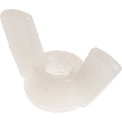 Ecrou à oreilles Nylon, M5 ( Prix pour Sachet de 25 )