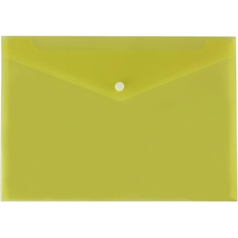 A4-Satin-gelber Briefumschlagordner