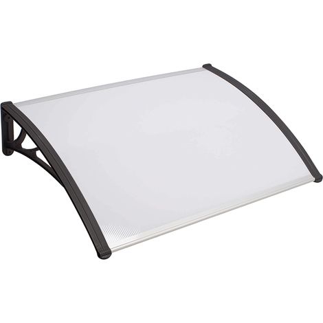 ASUKA - pensilina in policarbonato alveolare opaco porta ingresso 100 x 150 cm