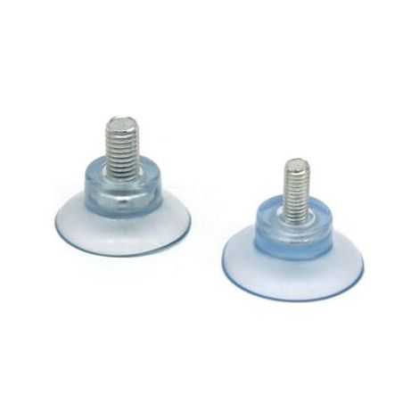 4pcs set ventouse 32 mm, M8 vis ventouse écrou tube ventouse écrou avec ventouse meubles coussin de pied force d'adsorption (1/3)