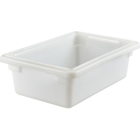 Boîte de stockage - 46 x 30.5 x 15 cm - Blanc - Lot de 6 - Cambro