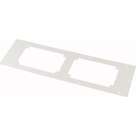 Plaque de fond pour L 1200mm 4 ouvertures pour flasques F3A 000112920 EATON AFP 12 CS