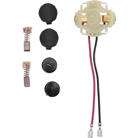 Kohlebürstenhalter-Set mit 2 Bürsten und 1 Kappe für BGA450, BGA452, DGA452, BGD800, BJS160 und BJS161 (1/5)