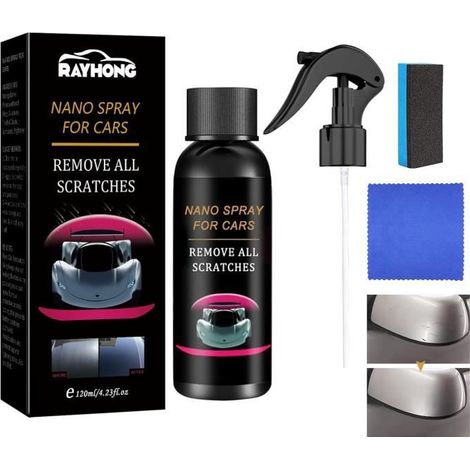Spray réparateur de Nano de Voiture, Spray réparateur de Rayures de Voiture, Revêtement rapide Bouclier de protection pour voiture (1/4)