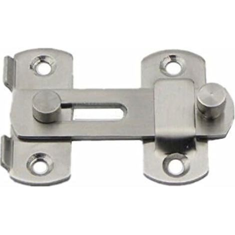 Pestillo de puerta de acero inoxidable de 20x50x70 mm, cerradura deslizante para puerta de ventana, cerrojo de herraje para puerta