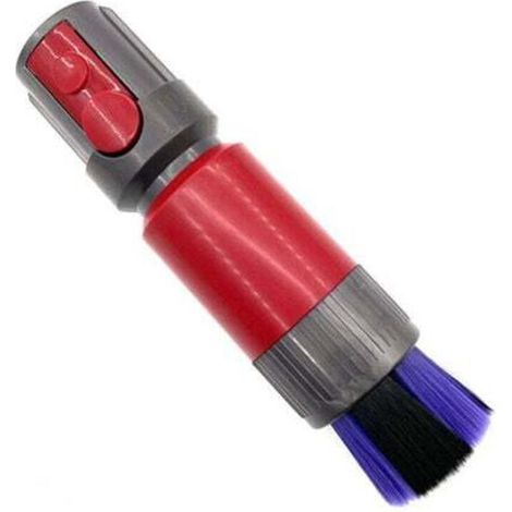 Vacuum cleaner accessory, scratch-free dust brush, anti-scratch dust brush for Dyson V15, V10, V11, V7, V8, anti-scratch brush, effective vacuum cleaner brush with soft bristles--DTEKGAZ