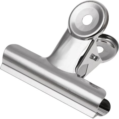 Bulldog en métal Clip Alimentaire scellant Sac Pince Bureau Papier Document liant Ticket