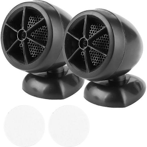 Haut-parleur dôme musical miniature à tweeter 1200 W 12 V pour système audio de voiture, noir (1/4)