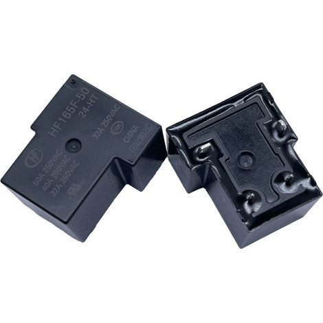 Hongfa HF165F-50/12-HT 12V DC 50A Relay, 4-pin, normally open contacts, high power T90