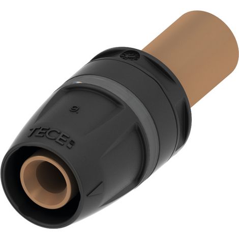 TECElogo Push Pressübergang, Rotguss/Siliziumbronze, 8730100 (1/3)