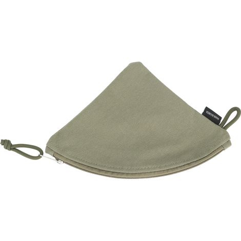 Wiederverwendbarer, wasserdichter Kaffeefilterhalter aus Canvas konischer Papierfilterbeutel für Reisen und Picknicks (1/5)