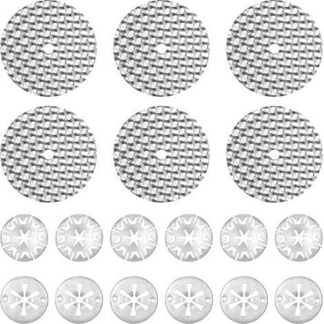Kit de réparation de pare-chaleur 18 pièces, clips de 30 mm + disques de 52 mm Convient aux voitures (1/5)