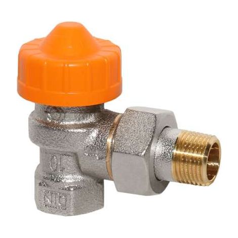 Afriso Dynamisches Thermostat-Ventil Vario-DP Eckform 3/8 für Thermostate 30x1,5 161010.100