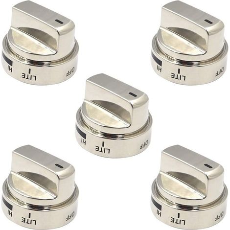 AEZ73453509 Gas burner control knob compatible with LG series – Replaces AEZ72909008 (pack of 5) (1/5)