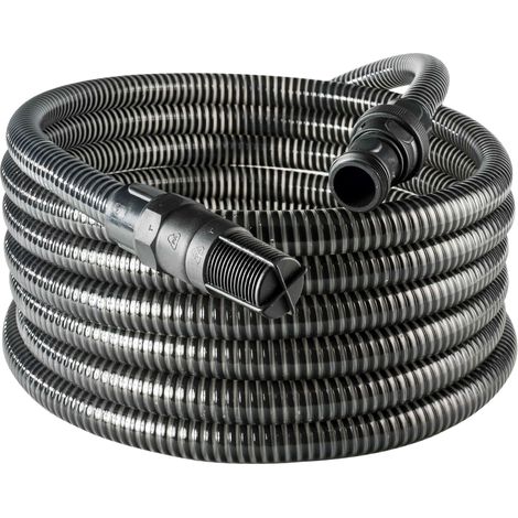 Ribiland – Tuyau d'aspiration flexible 7m – Diamètre 22mm – Clapet anti-retour avec filtre – Compatible toutes pompes – PRKA110TM (1/4)
