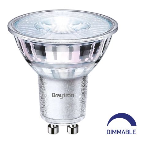 Ampoule LED GU10 5.5W (Eq. 50W) 4000K 38° Dimmable (1/5)