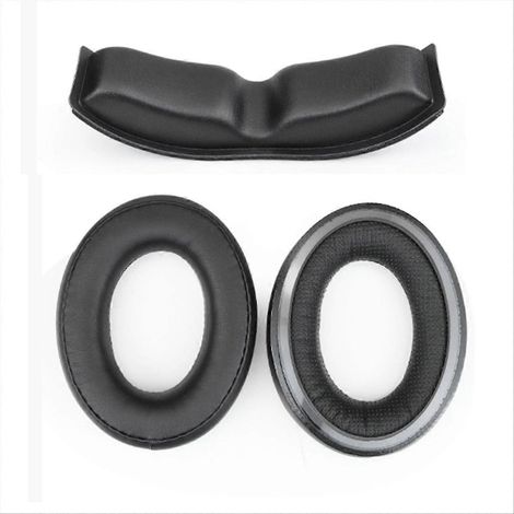 Pour HD620S Coussinets d Oreille Earpads Rechange Headband Pad Coussinets d Oreille Casque Earpads Cushion Housse (1/5)
