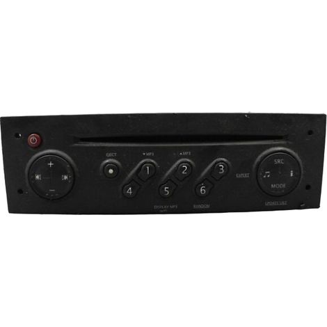 [PRODUIT D'OCCASION] Autoradio RENAULT Clio III Phase 1 2005-2009 ♻️ Ref Oe. 8200633624 - Garantie à vie (1/4)