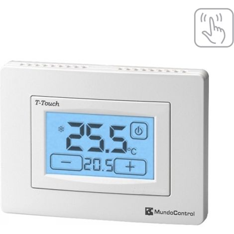 Termostato ambiente pantalla táctil T-Touch