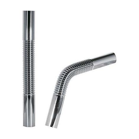TRES 913463330 Tubo coarrugado flexible de latón para sifón botella 300 mm - ref: 913463330