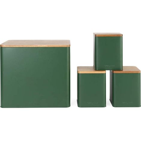 Juego de encimera Salter BW12900G Toronto de 4 piezas, color verde. (1/3)