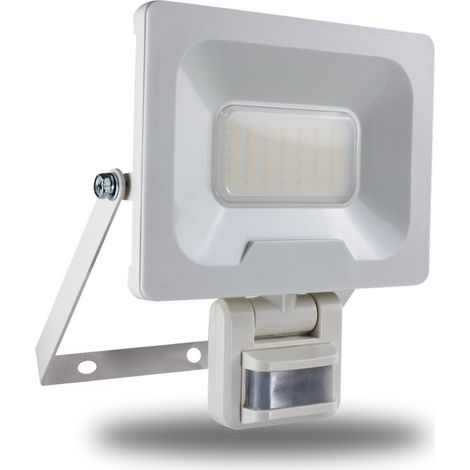 NINO 50W 4000lm Proyector de pared - Detector de movimiento - Blanco ARLUX LIGHTING