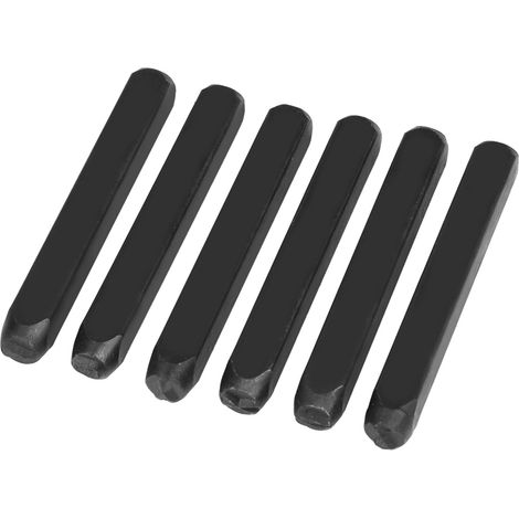 Ensemble de 36 Poinçons Métalliques 5mm pour Gravure de Lettres et Chiffres, Coffret Bois (1/5)