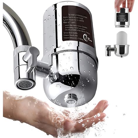 1 Filtre à eau, 7 étapes, réduction chlore plomb, débit 6L/min, cuisine salle de bain camping-car (1/5)