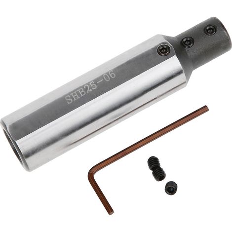 Barre d'alésage pour tour à petit alésage intérieur en acier au tungstène SHB25&820906 Φ6mm (1/5)