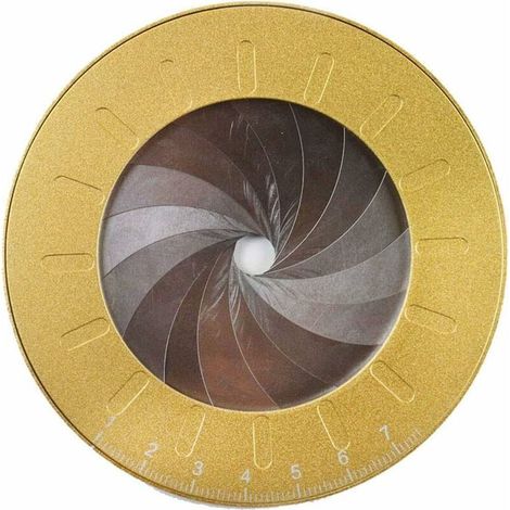 Outil de règle de dessin rond réglable, outil en acier rond en alliage de dessin rond professionnel, règle de dessin ronde en aluminium (1/5)
