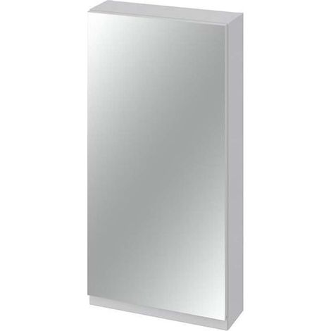 Cersanit Moduo - Armadietto a specchio, 80x40x14 cm, 1 anta, cerniere a sx/dx, grigio S590-031